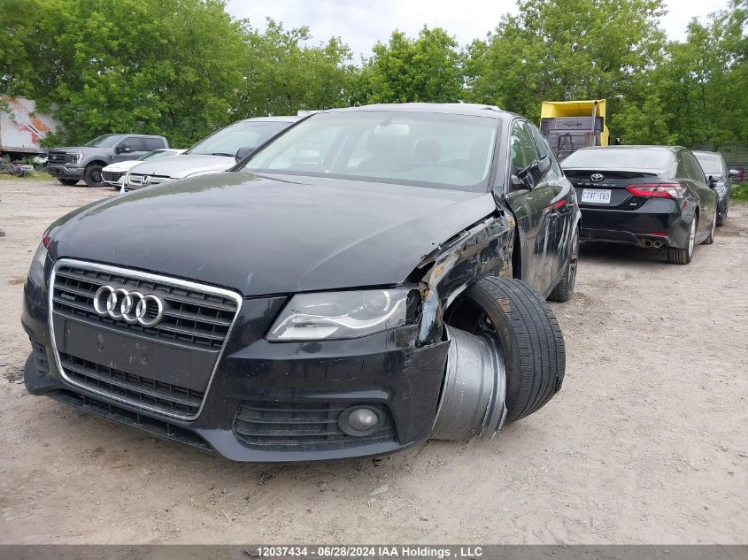 2012 Audi A4 VIN: WAUFFCFL8CA118014 Lot: 12037434