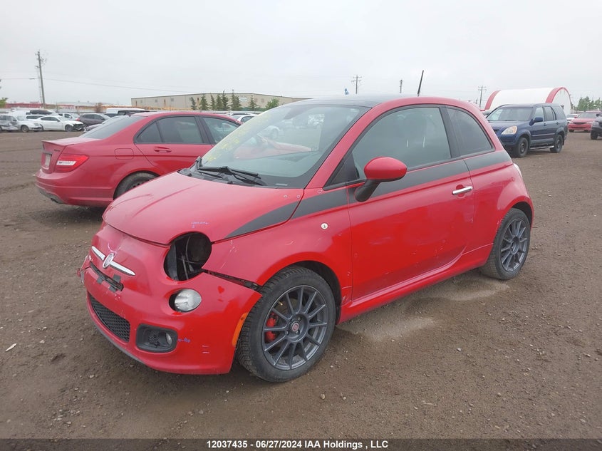 2012 Fiat 500 Sport VIN: 3C3CFFBR9CT107991 Lot: 12037435