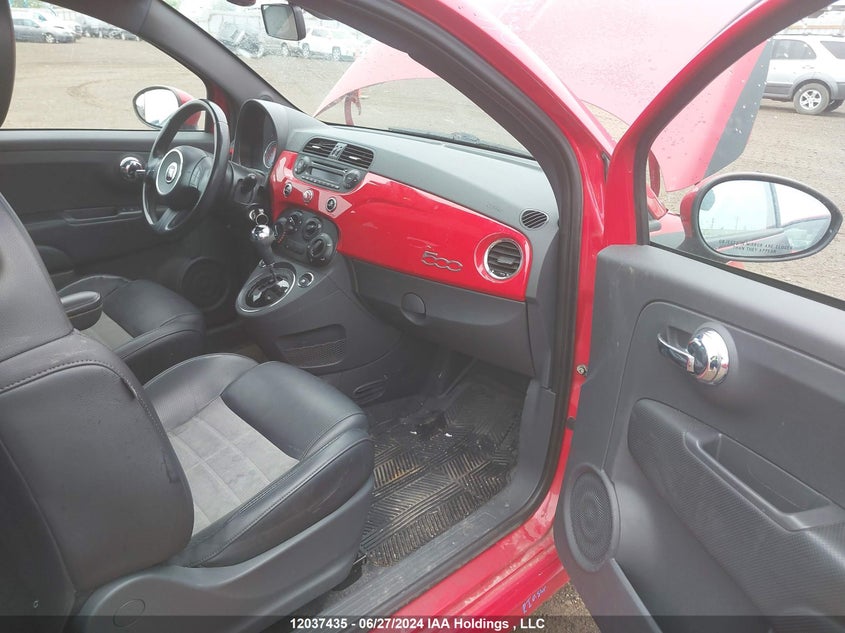 2012 Fiat 500 Sport VIN: 3C3CFFBR9CT107991 Lot: 12037435