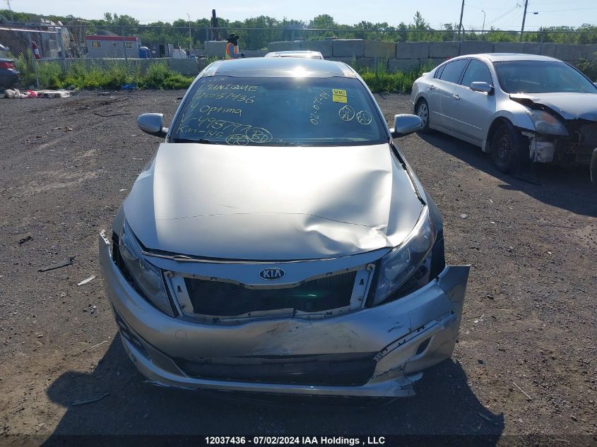 2014 Kia Optima VIN: KNAGR4A65E5498797 Lot: 12037436