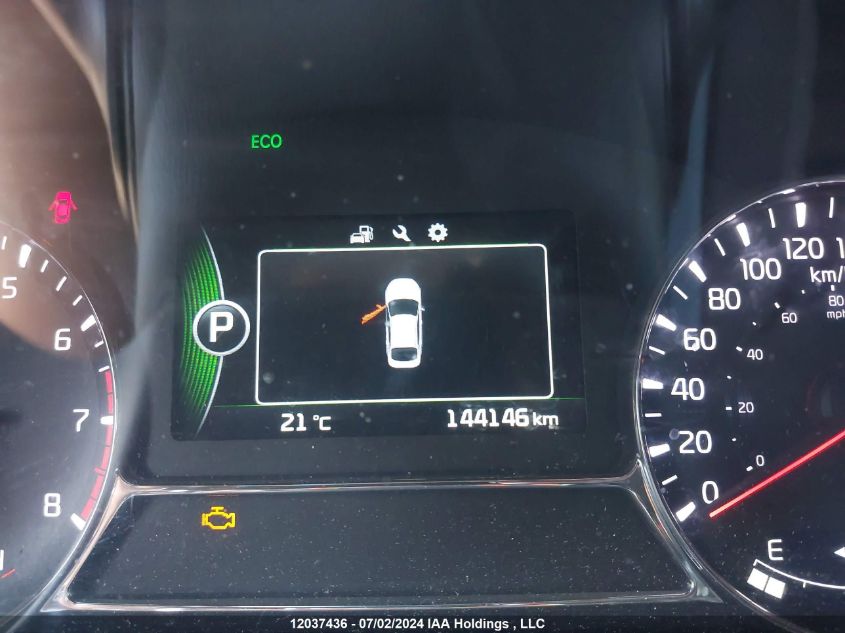 2014 Kia Optima VIN: KNAGR4A65E5498797 Lot: 12037436