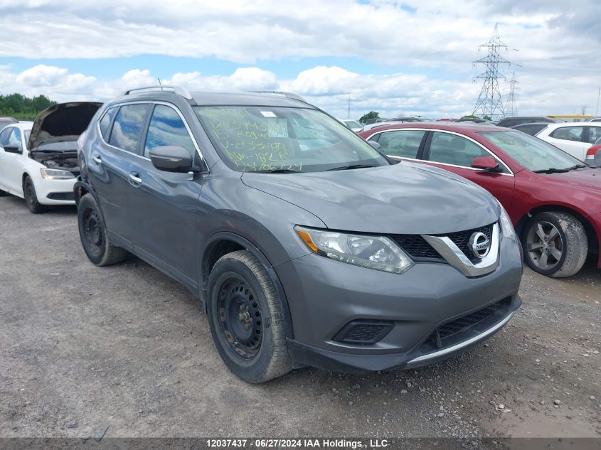 5N1AT2MVXFC833689 2015 NISSAN ROGUE - Image 1