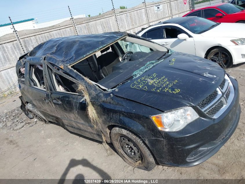2017 Dodge Grand Caravan Se VIN: 2C4RDGBG3HR871524 Lot: 12037439