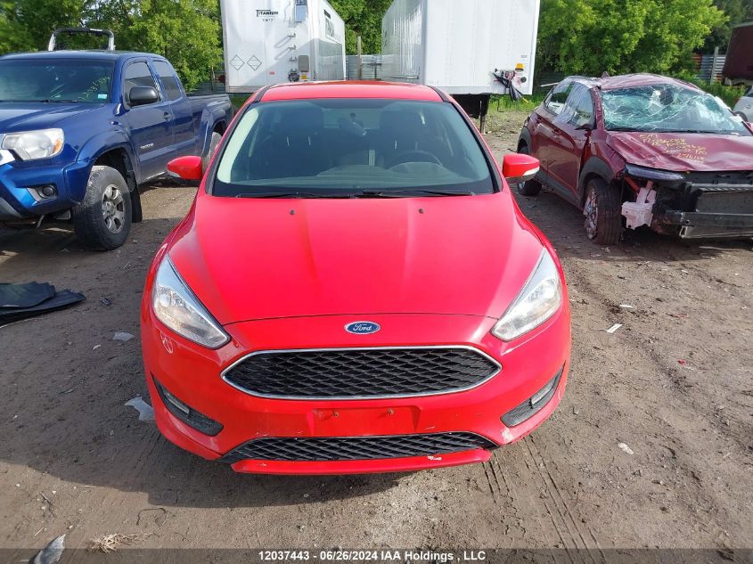 2017 Ford Focus Se VIN: 1FADP3K22HL334785 Lot: 12037443