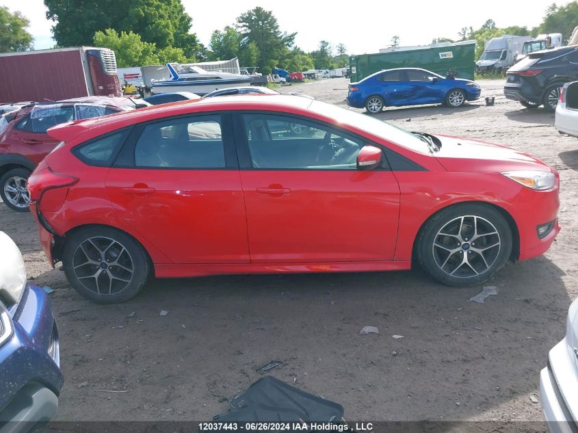 2017 Ford Focus Se VIN: 1FADP3K22HL334785 Lot: 12037443