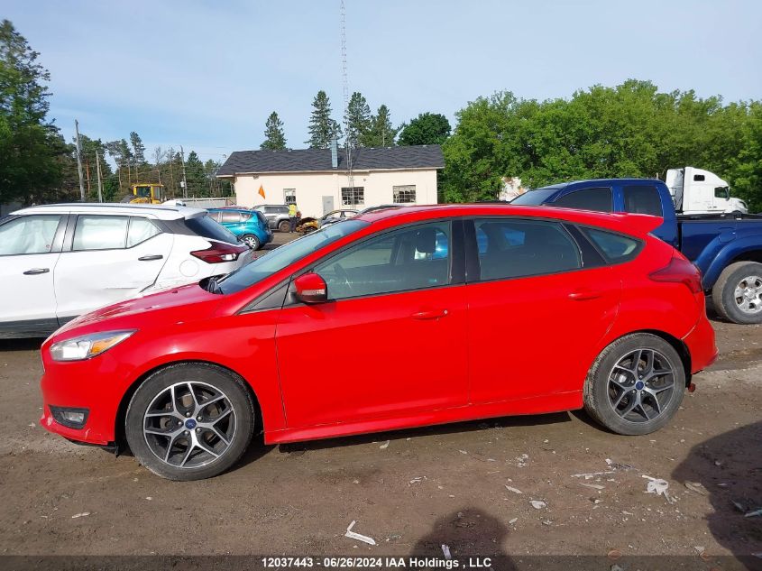 2017 Ford Focus Se VIN: 1FADP3K22HL334785 Lot: 12037443