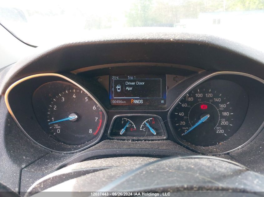 2017 Ford Focus Se VIN: 1FADP3K22HL334785 Lot: 12037443