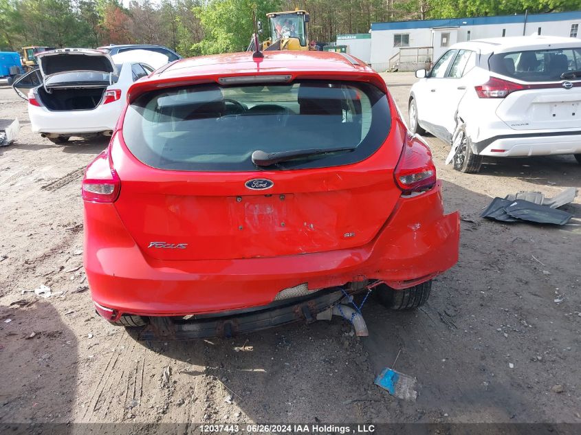 2017 Ford Focus Se VIN: 1FADP3K22HL334785 Lot: 12037443