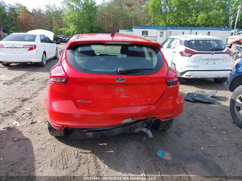 2017 Ford Focus Se VIN: 1FADP3K22HL334785 Lot: 12037443