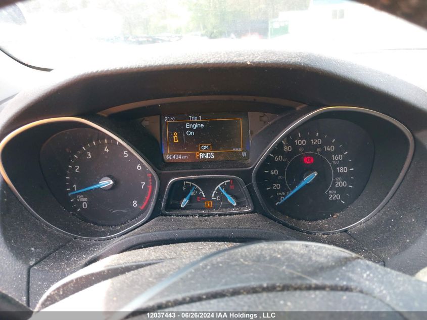 2017 Ford Focus Se VIN: 1FADP3K22HL334785 Lot: 12037443