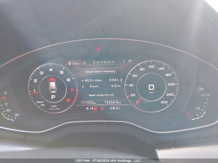 2018 Audi Q5 VIN: WA1CNAFY9J2223171 Lot: 12037444