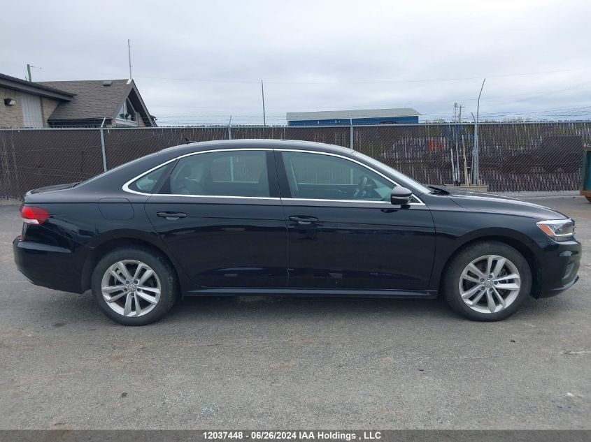 2021 Volkswagen Passat Highline VIN: 1VWBA7A36MC005471 Lot: 12037448