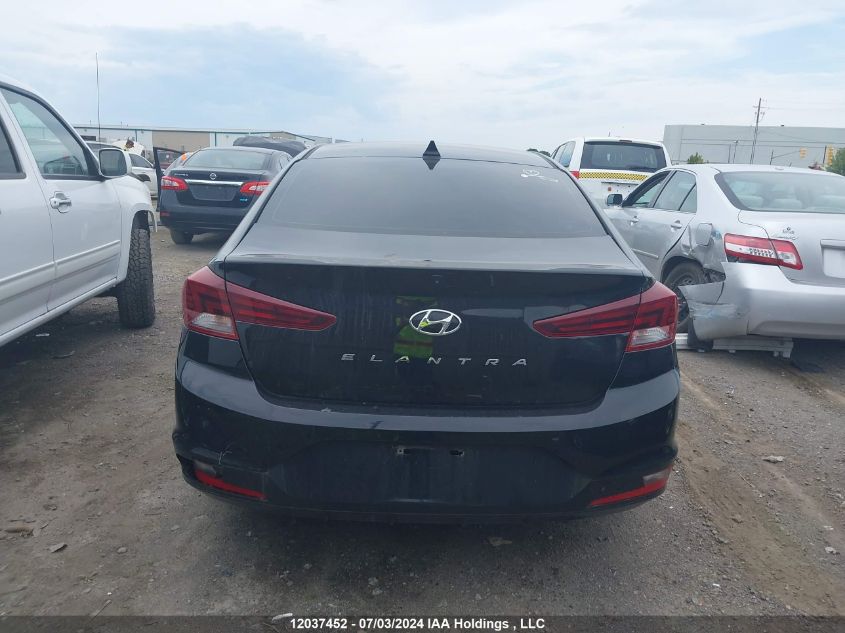 2019 Hyundai Elantra Preferred VIN: KMHD84LF9KU794246 Lot: 12037452