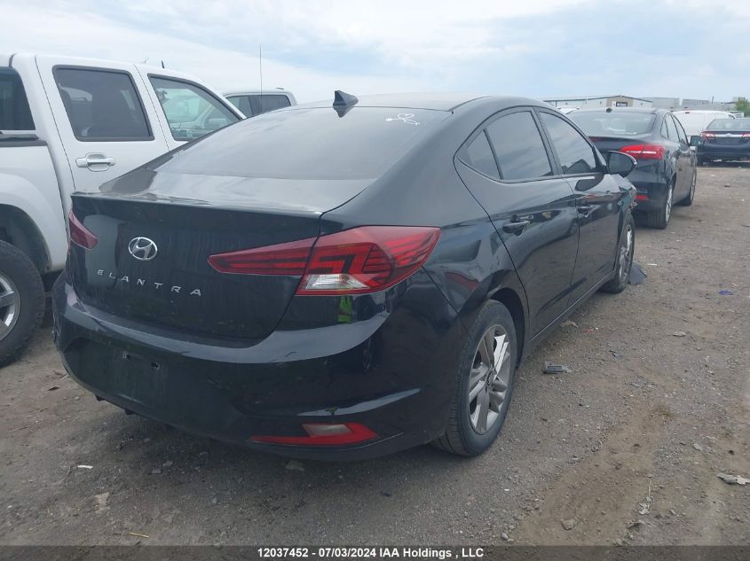 2019 Hyundai Elantra Preferred VIN: KMHD84LF9KU794246 Lot: 12037452