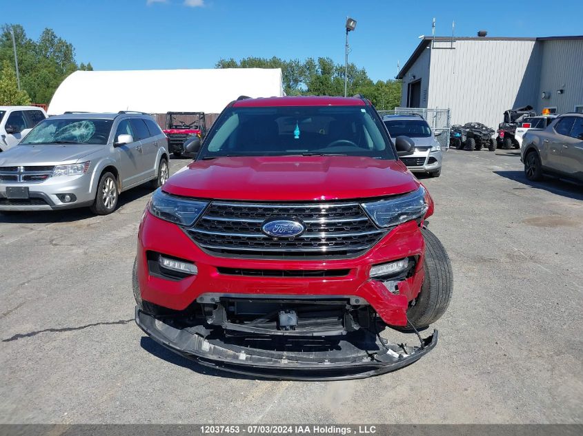 2020 Ford Explorer Xlt VIN: 1FMSK8DH4LGC69319 Lot: 12037453