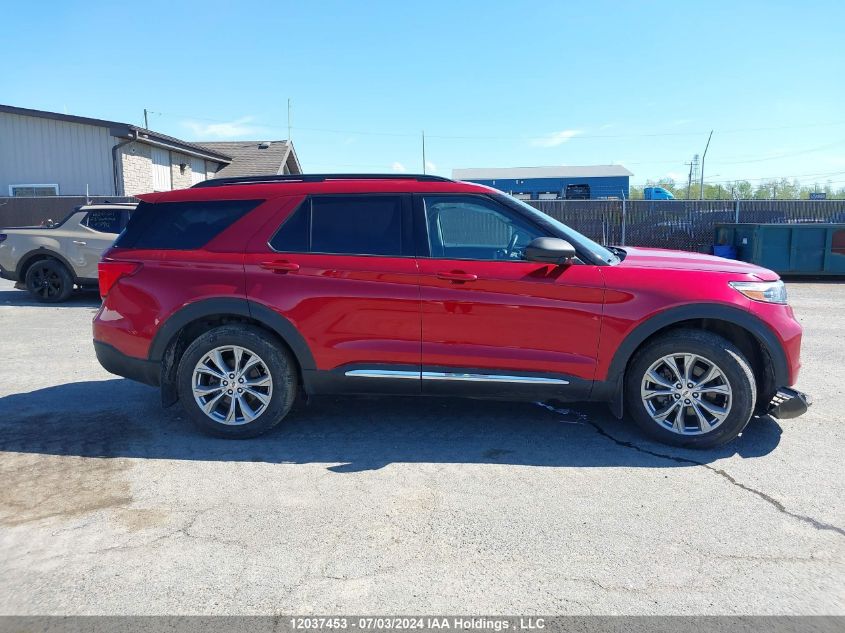 2020 Ford Explorer Xlt VIN: 1FMSK8DH4LGC69319 Lot: 12037453