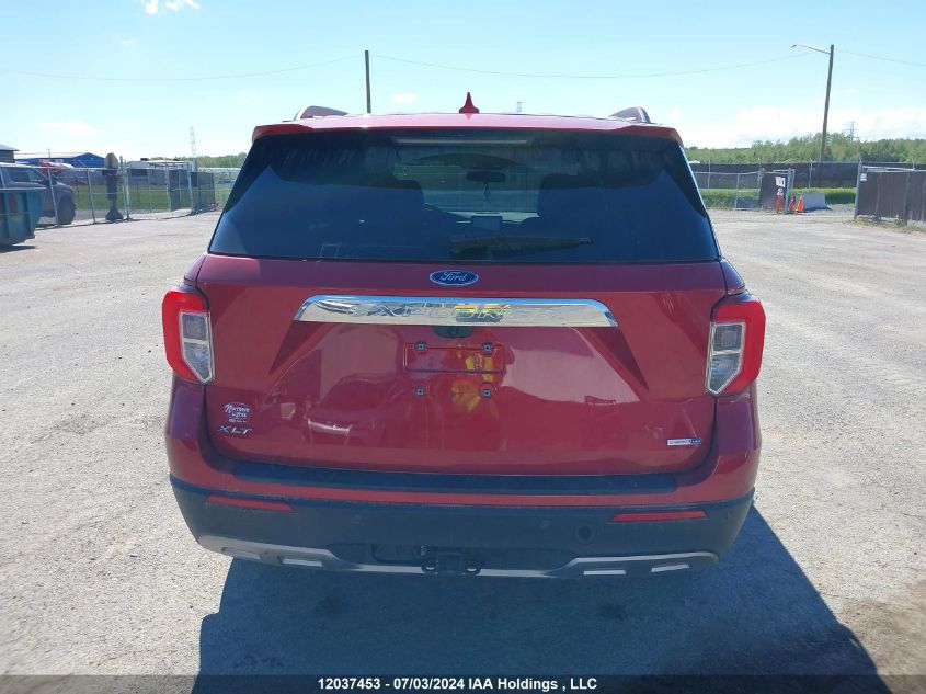 2020 Ford Explorer Xlt VIN: 1FMSK8DH4LGC69319 Lot: 12037453