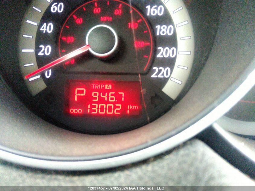 2010 Kia Forte VIN: KNAFT4A23A5142465 Lot: 12037457