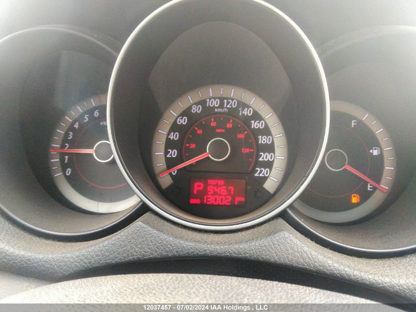 2010 Kia Forte VIN: KNAFT4A23A5142465 Lot: 12037457