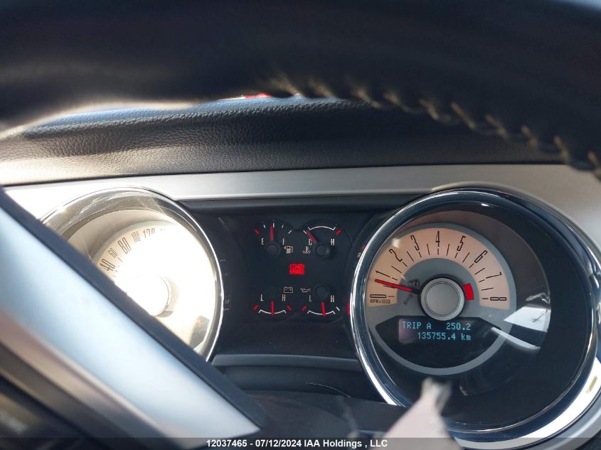 2012 Ford Mustang VIN: 1ZVBP8EM7C5219959 Lot: 12037465