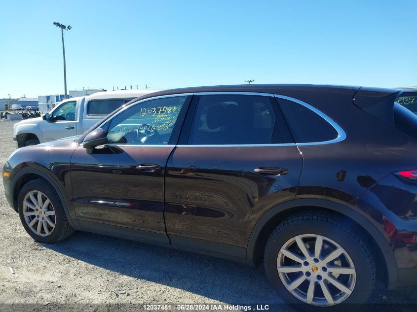 2021 Porsche Cayenne VIN: WP1AA2AY4MDA07600 Lot: 12037481