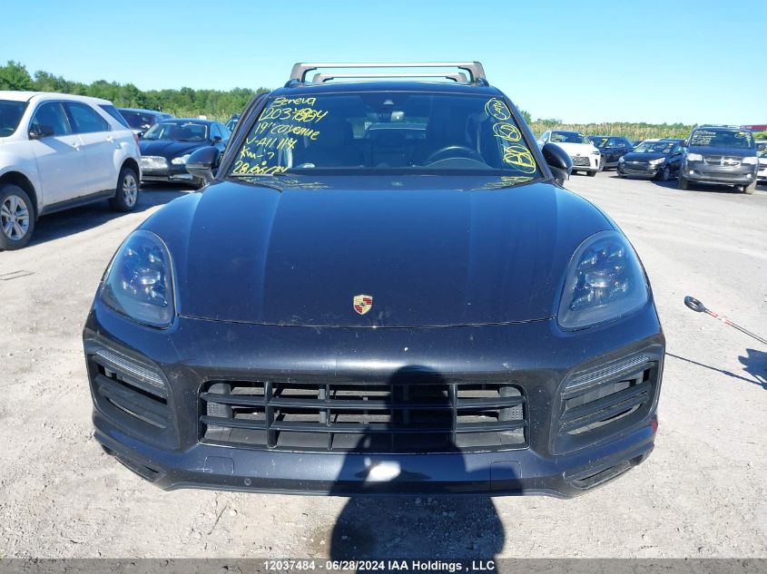 2019 Porsche Cayenne VIN: WP1AA2AY3KDA11117 Lot: 12037484