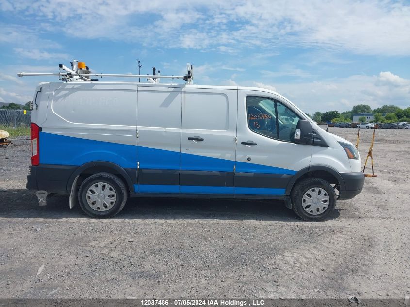 2015 Ford Transit T-250 VIN: 1FTNR1ZM1FKA74158 Lot: 12037486