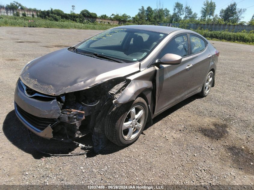 2014 Hyundai Elantra VIN: 5NPDH4AE5EH542927 Lot: 12037488