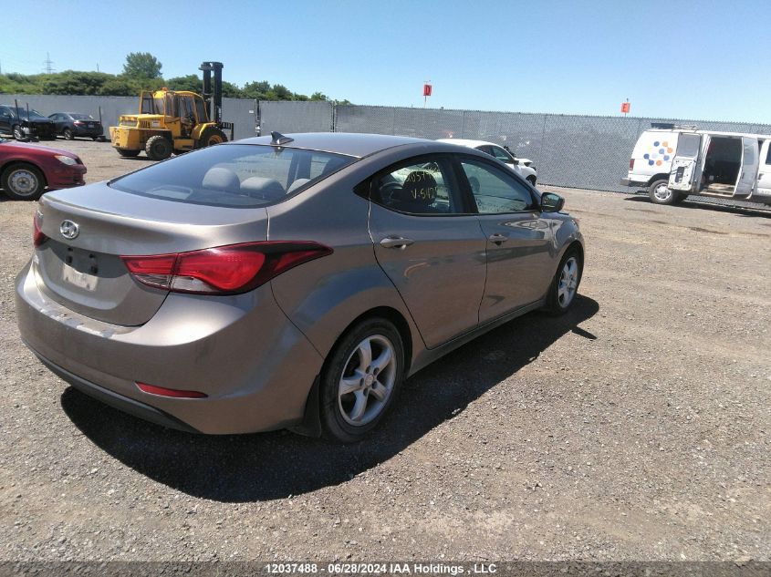 2014 Hyundai Elantra VIN: 5NPDH4AE5EH542927 Lot: 12037488