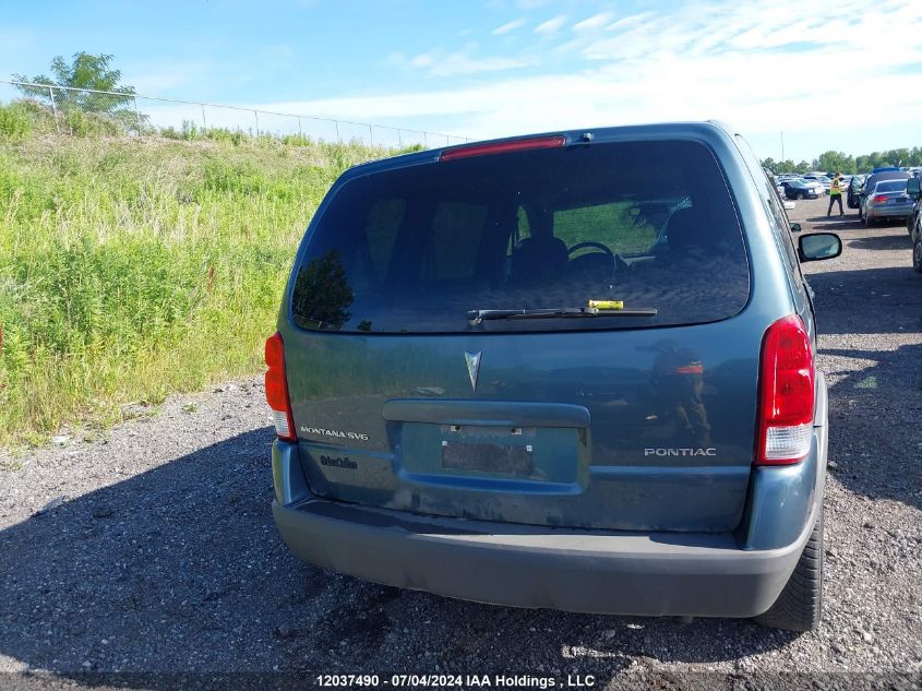 2006 Pontiac Montana Sv6 VIN: 1GMDU03L36D170541 Lot: 12037490