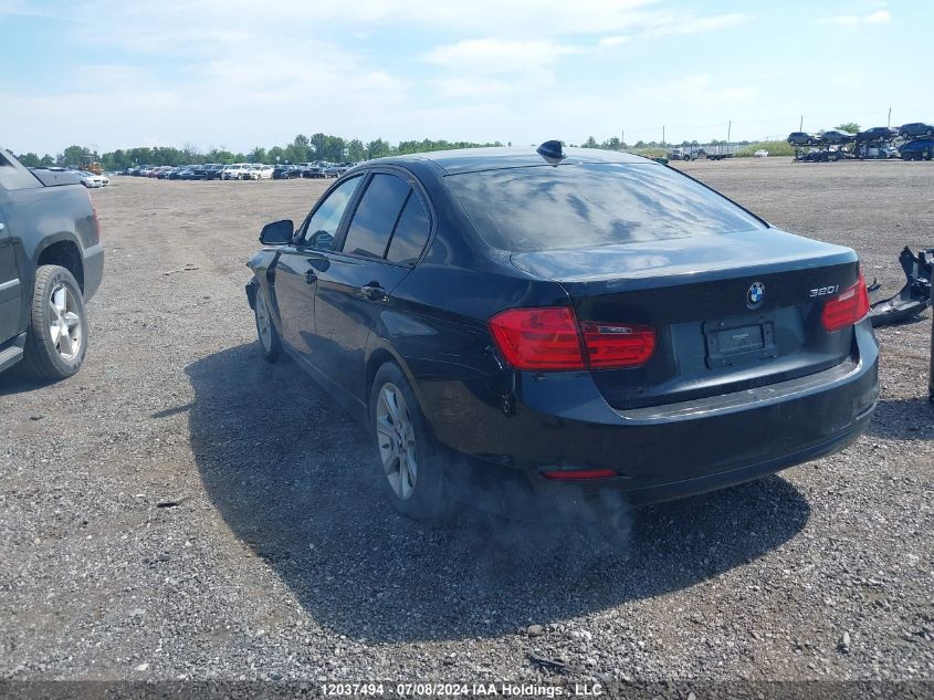 2012 BMW 3 Series VIN: WBA3B1C5XCFX99532 Lot: 12037494