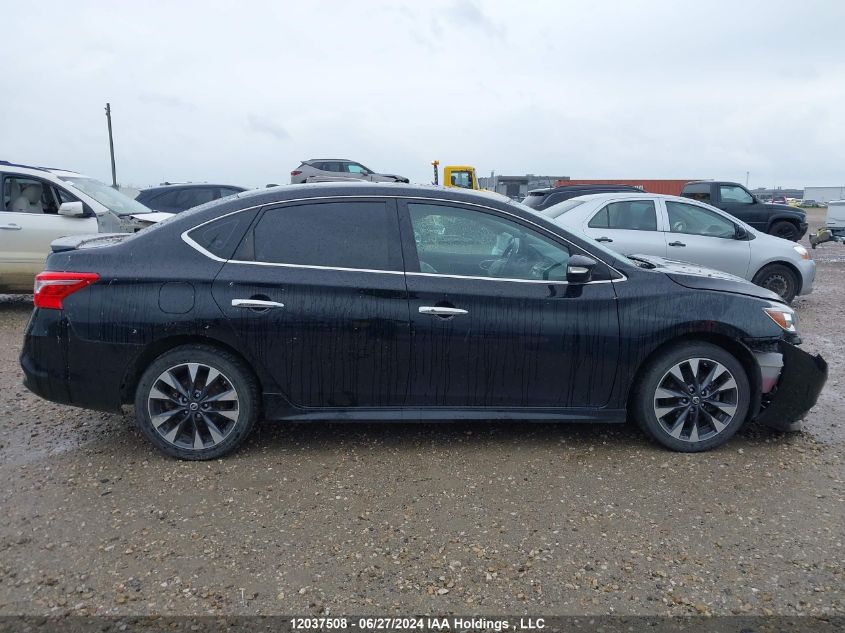 2016 Nissan Sentra Sr VIN: 3N1AB7AP1GL656243 Lot: 12037508