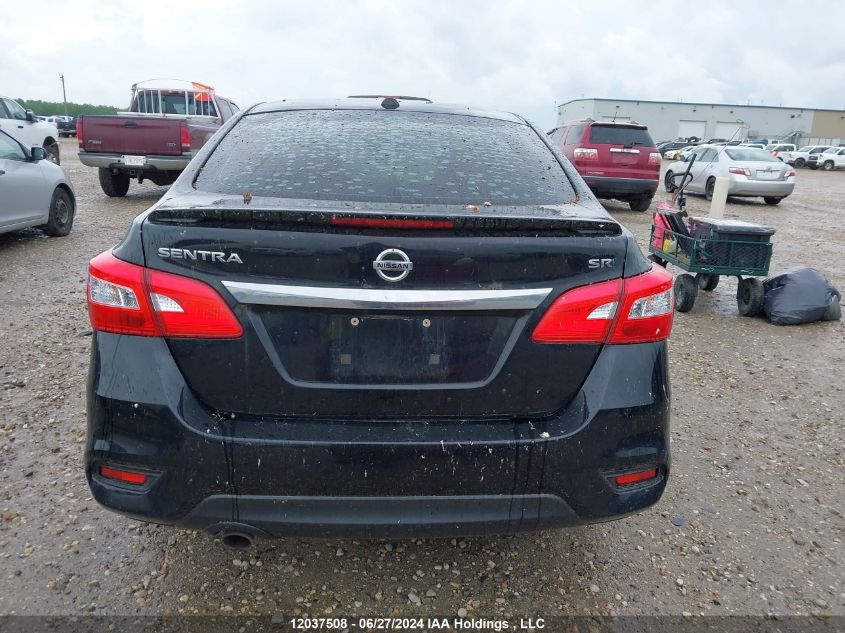 2016 Nissan Sentra Sr VIN: 3N1AB7AP1GL656243 Lot: 12037508