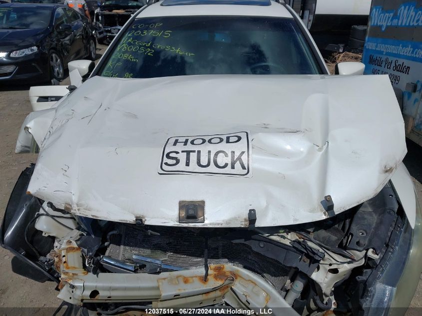 2011 Honda Accord Crosstour VIN: 5J6TF2H52BL800592 Lot: 12037515