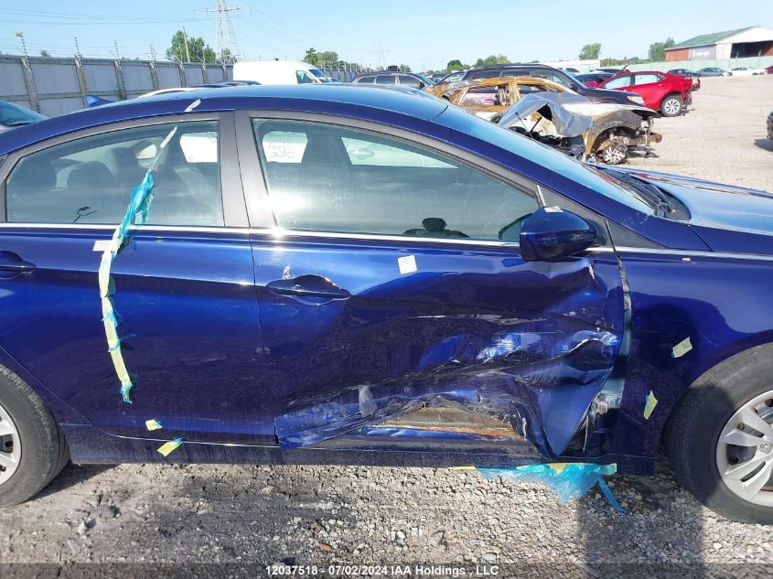 2013 Hyundai Sonata Gl VIN: 5NPEB4AC3DH754180 Lot: 12037518