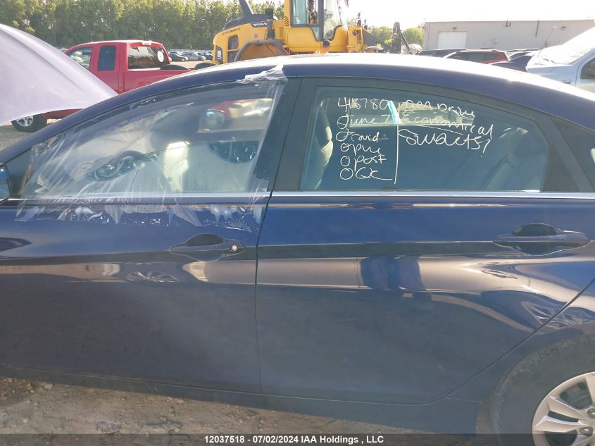 2013 Hyundai Sonata Gl VIN: 5NPEB4AC3DH754180 Lot: 12037518