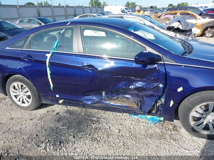 2013 Hyundai Sonata Gl VIN: 5NPEB4AC3DH754180 Lot: 12037518