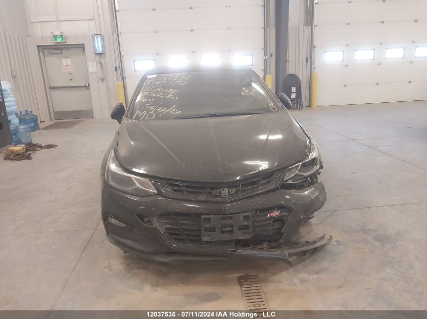 2018 Chevrolet Cruze Lt VIN: 1G1BE5SM4J7197750 Lot: 12037535