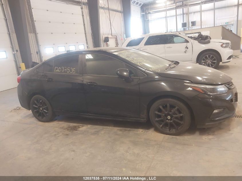 2018 Chevrolet Cruze Lt VIN: 1G1BE5SM4J7197750 Lot: 12037535