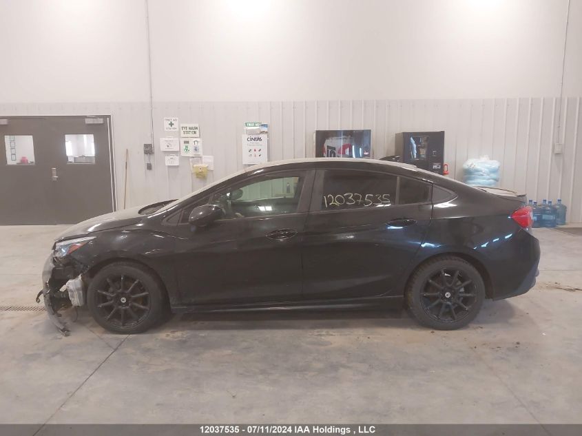 2018 Chevrolet Cruze Lt VIN: 1G1BE5SM4J7197750 Lot: 12037535