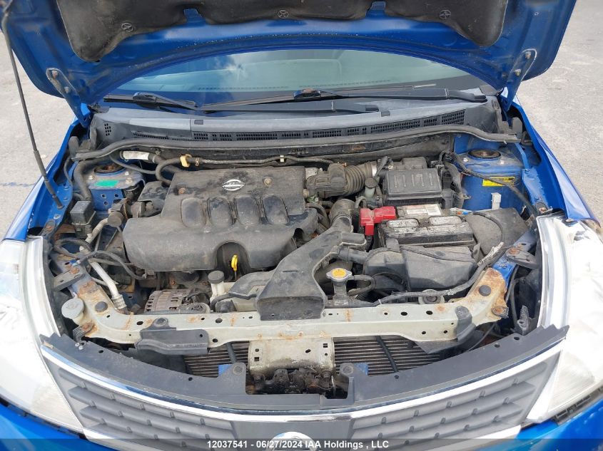 2008 Nissan Versa S/Sl VIN: 3N1BC13E48L372018 Lot: 12037541