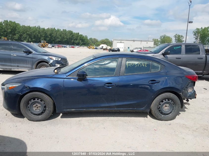 2018 Mazda Mazda3 VIN: JM1BN1U70J1180728 Lot: 12037548