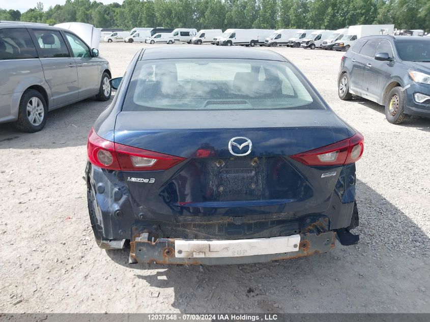 2018 Mazda Mazda3 VIN: JM1BN1U70J1180728 Lot: 12037548
