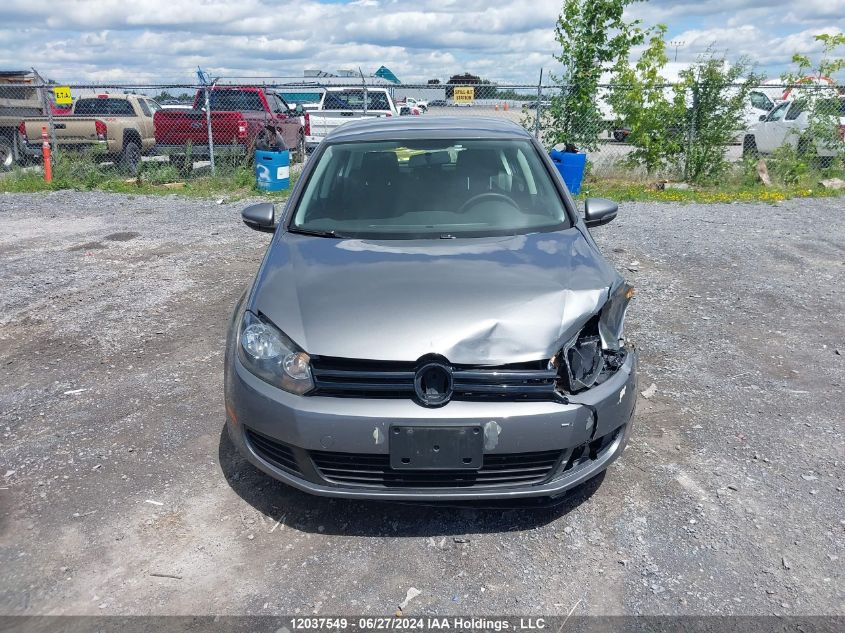 2013 Volkswagen Golf VIN: WVWDA7AJ5DW124122 Lot: 12037549