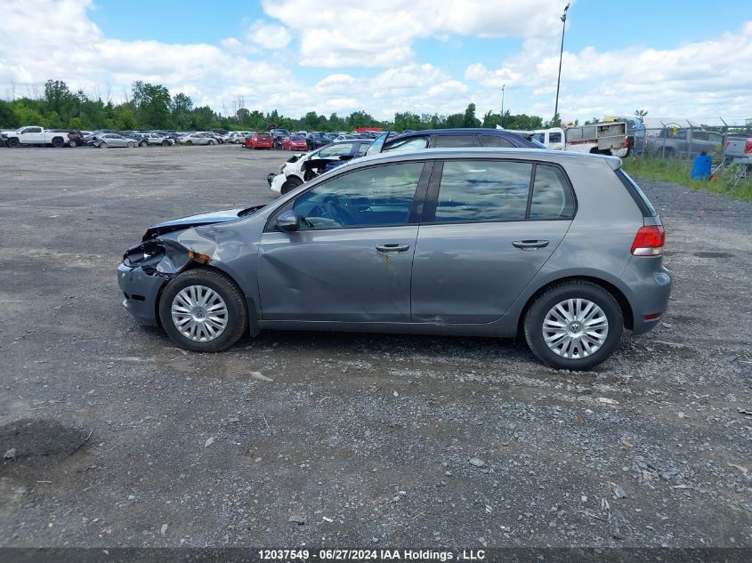 2013 Volkswagen Golf VIN: WVWDA7AJ5DW124122 Lot: 12037549