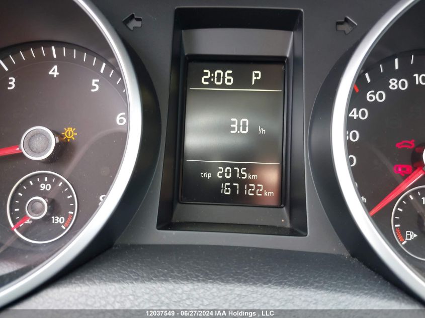 2013 Volkswagen Golf VIN: WVWDA7AJ5DW124122 Lot: 12037549