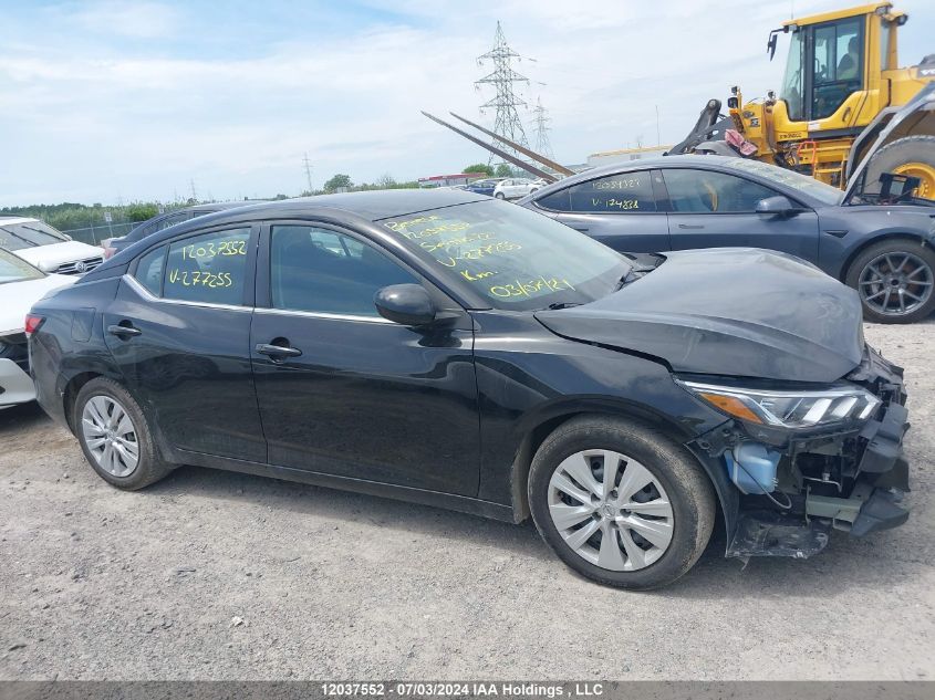 2022 Nissan Sentra VIN: 3N1AB8BV4NY277255 Lot: 12037552