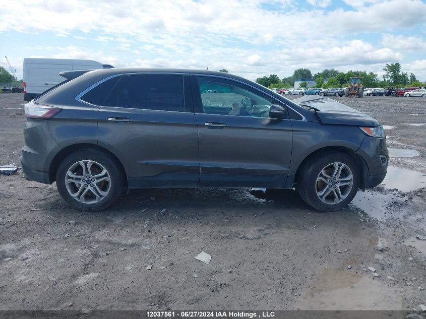 2018 Ford Edge Titanium VIN: 2FMPK4K91JBB90804 Lot: 12037561