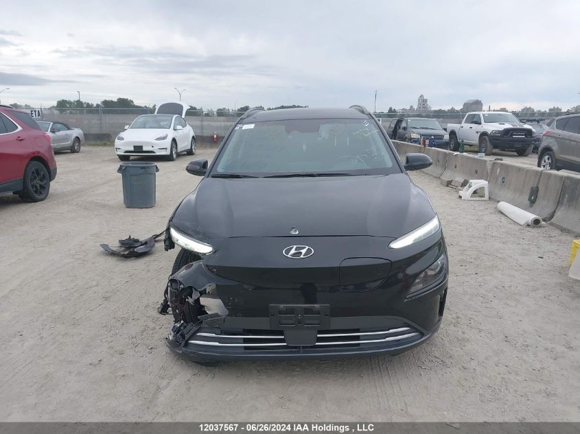 2022 Hyundai Kona Electric Preferred VIN: KM8K23AG8NU153589 Lot: 12037567