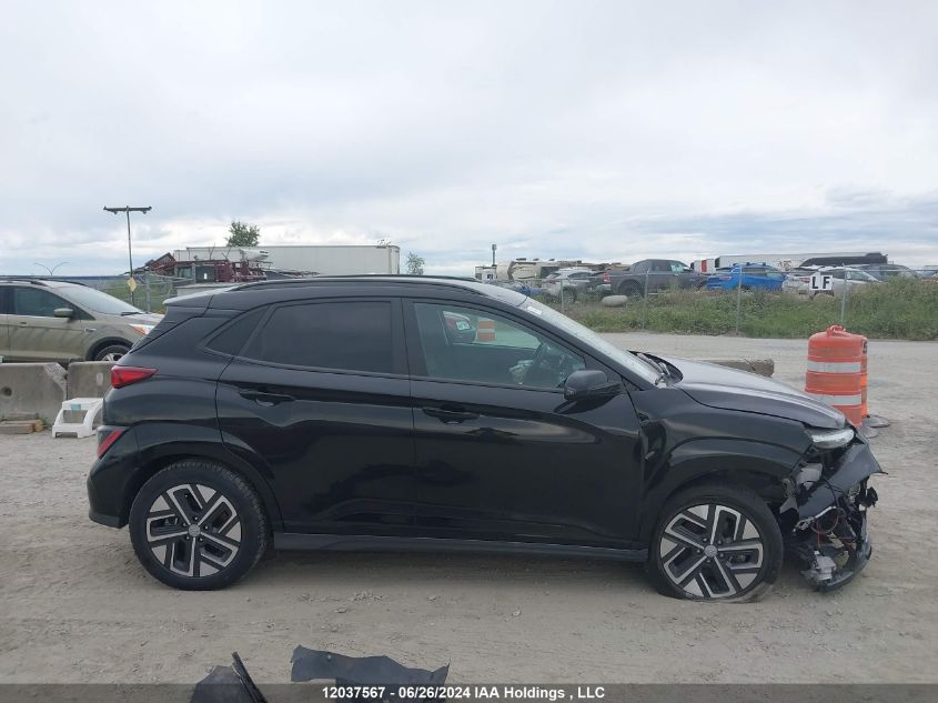 2022 Hyundai Kona Electric Preferred VIN: KM8K23AG8NU153589 Lot: 12037567